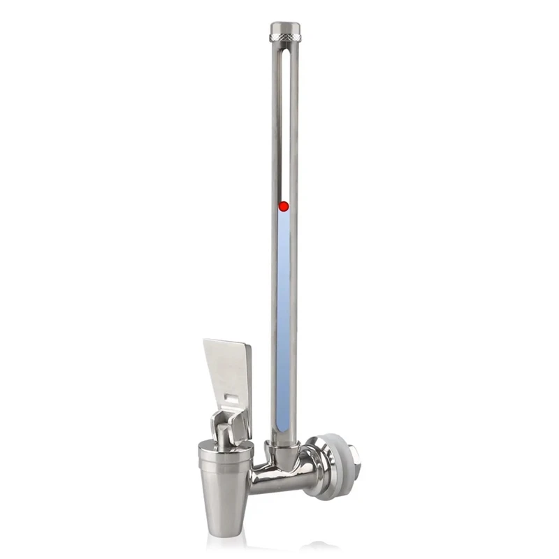 Sight Glass Spigot Steel Spigot With Clear View Water Level For Berkey And Waterdrop Water Filtration System