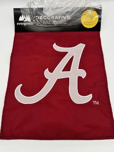 University of Alabama Crimson Tide Premium Garden Flag Banner, Double Sided YYD