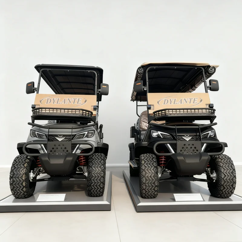 

Оптовая продажа, высокое качество, уличная мини-электрическая клубная багги, 4 6 мест, 48 В, металлическая тележка для гольфа с батарейным питанием