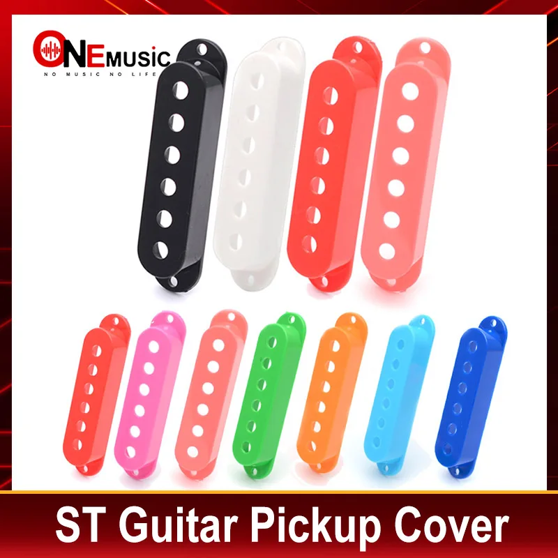 20Pcs ST Guitar Single Coil Open Pickup Cover ABS Cover 48/50/52MM Multi Colour Available