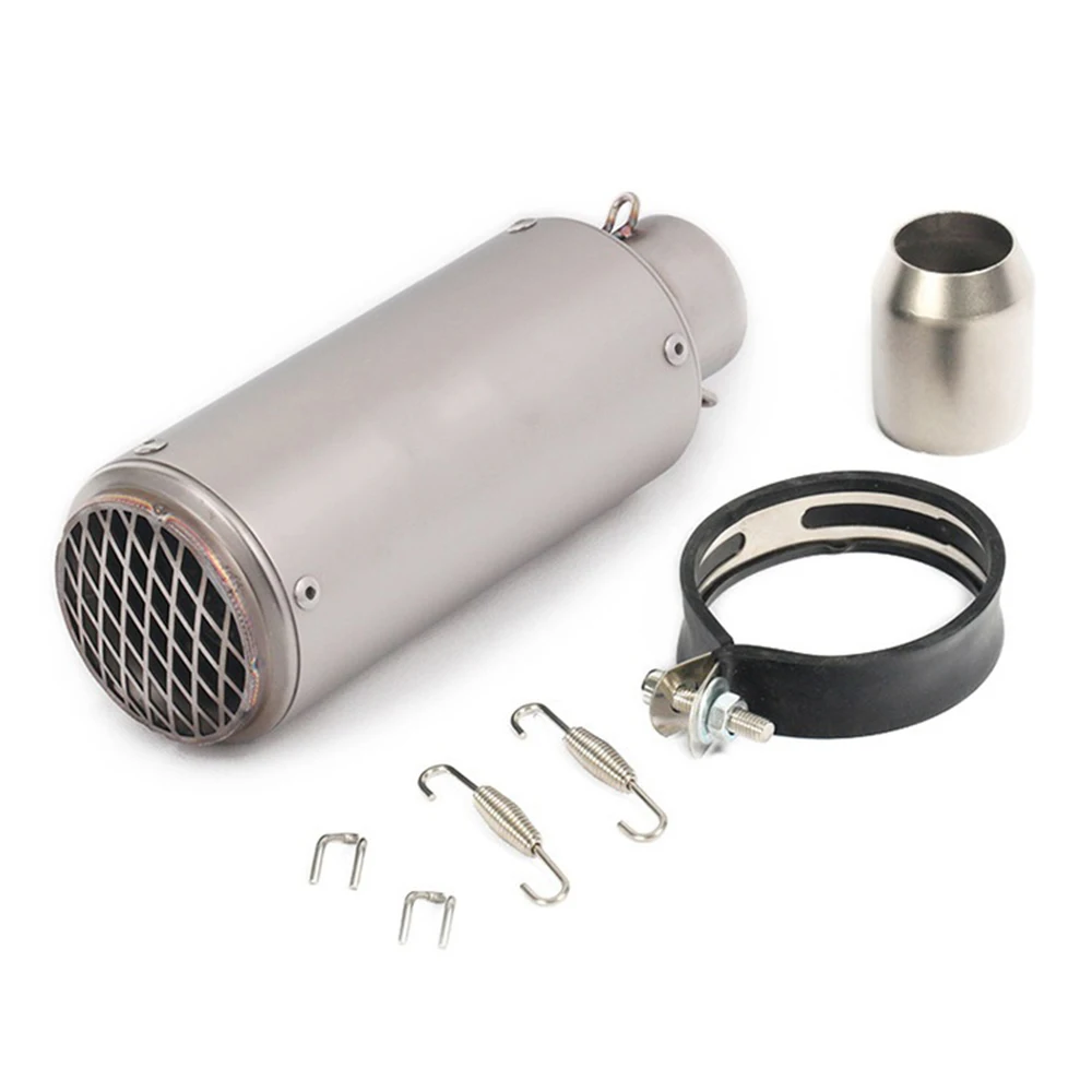 51/60 mm Universal-Motorradauspuff Inox-Schalldämpfer Kohlefaserauspuff mit DB Killer für Z900 R3 R25 MT07 MT09 R1 Z400 Z650 – Detail 8