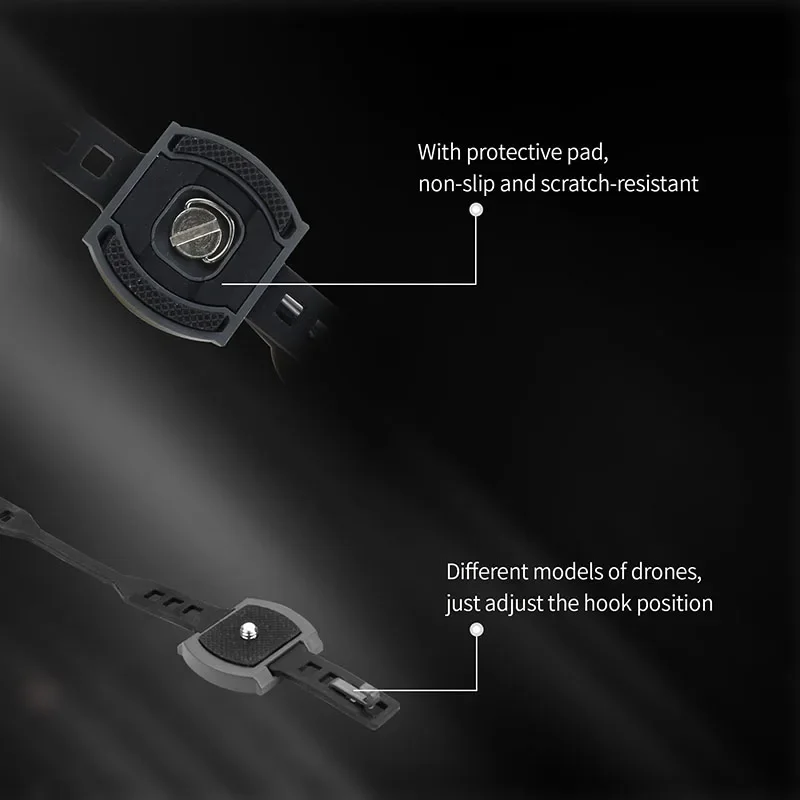 لـ Gopro /insta360/osmo Action Mount حزام ثابت قوس لـ Dji Mavic 3/mavic 3pro / Air 2/air 2S/mavic 2 Pro Zoom Drone