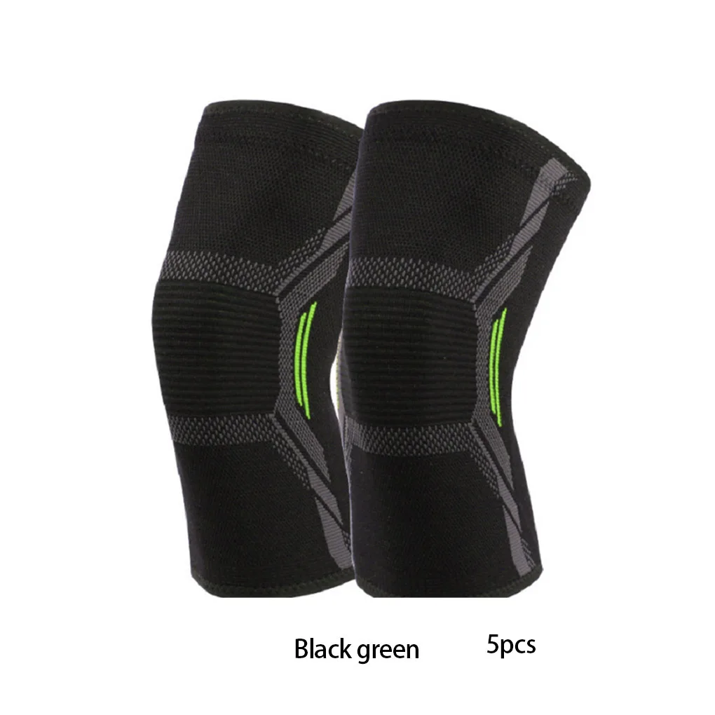 5 Pieces Knee Pad Protective Replacement Men Women Bodybuilding Sleeve