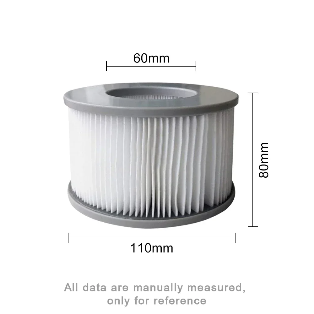 Pool Cartridge Replacement for MSPA Spas Pool Filter Pumps for All MSPA Above Ground Pools, Hot Tub Filter Plus Cartridge Pumps