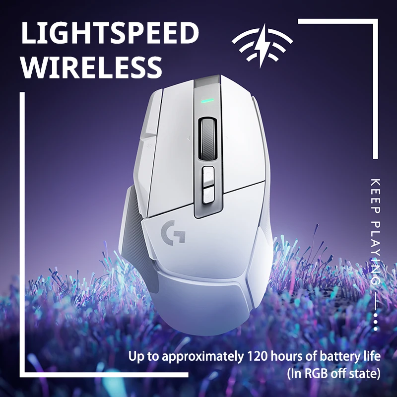 Logitech G502 X LIGHTSPEED Wireless Gaming Mouse, HERO 25K, 25600 DPI, 13 Programmable Buttons, Esports Version view 3