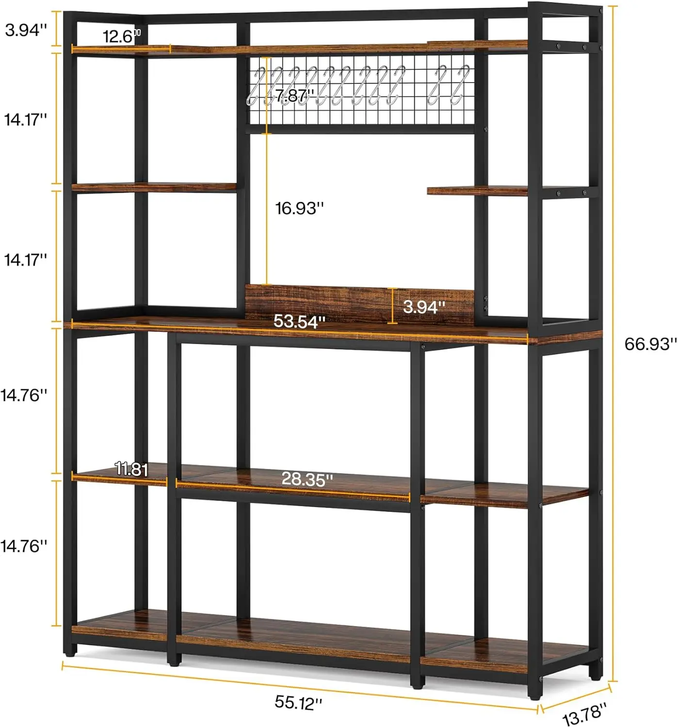 Large Bakers Rack, 55