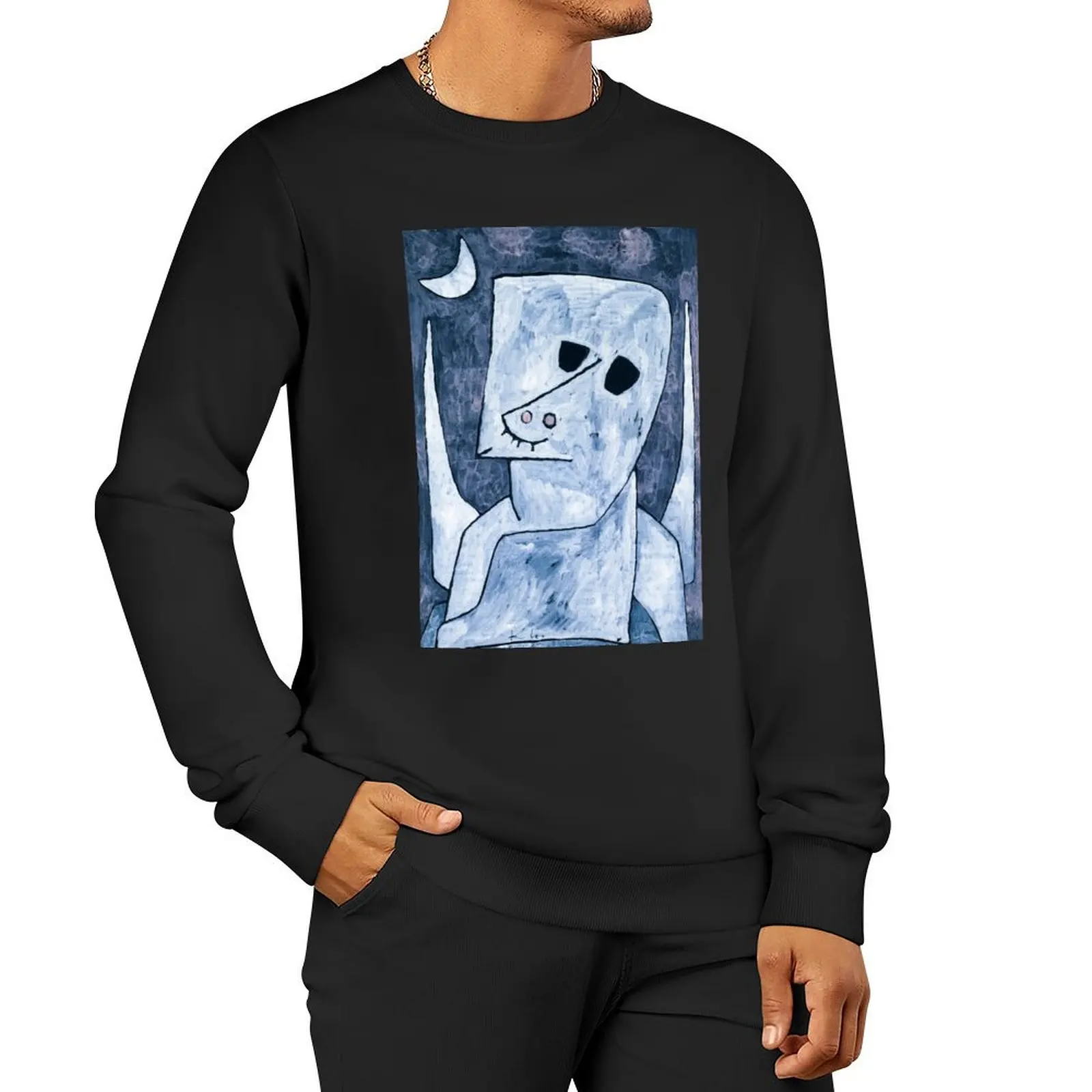 

PAUL KLEE HD - Angel Applicant 1939 Pullover Hoodie anime clothes mens clothing sweatshirt