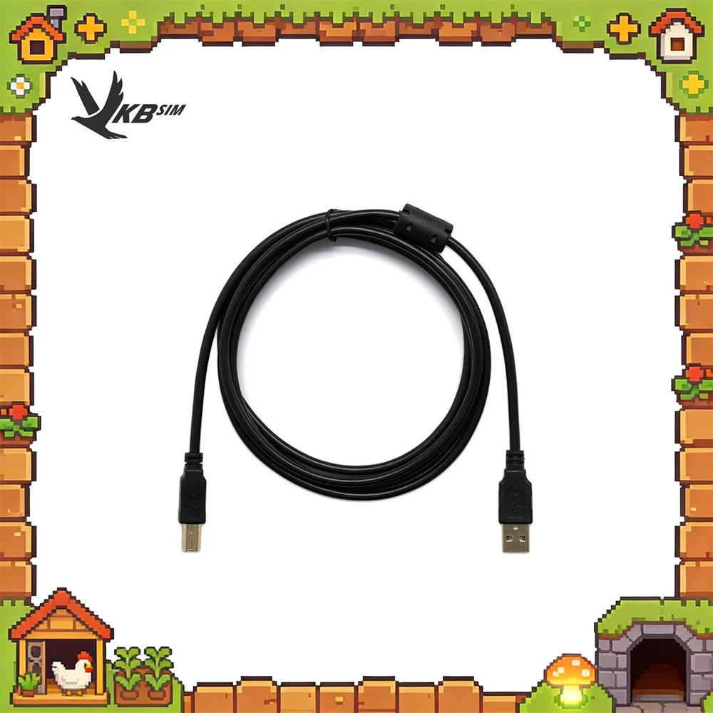 VKBSIM Blackbox to PC/GNX/GNE rocker is connected to USB Cable/USB data cable of PC