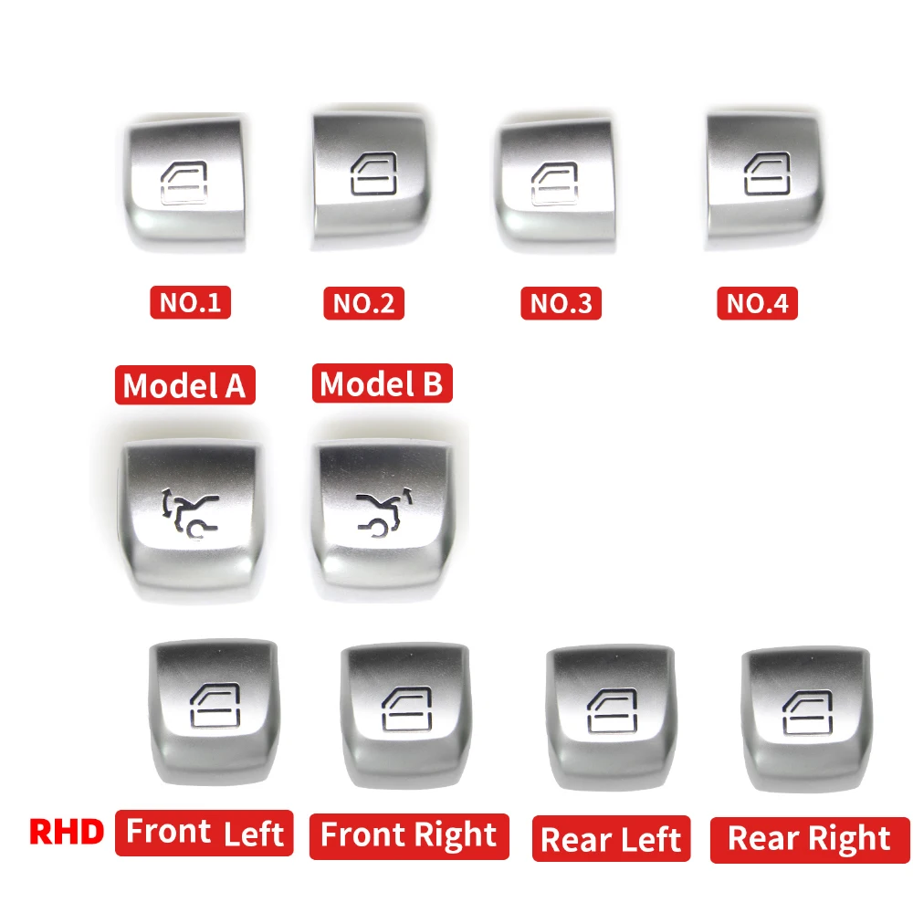 For Mercedes Benz W205 W253 W213 W222 C E Class GLC 4 Door Saloon Power Window Switch 2059056800 2059056811 2229052203