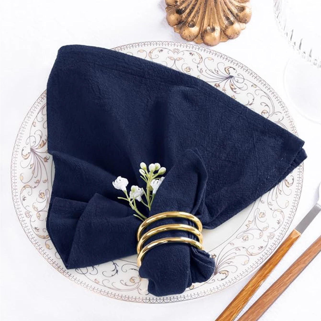 40x40cm Simple Multicolor Napkins Table Decoration Napkins For Everyday Use and Wedding Decorations Hotel Napkin