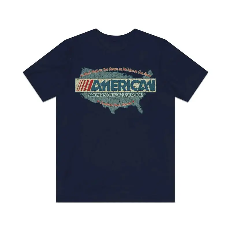 

Винтажная мужская футболка American Freight System 1966 года