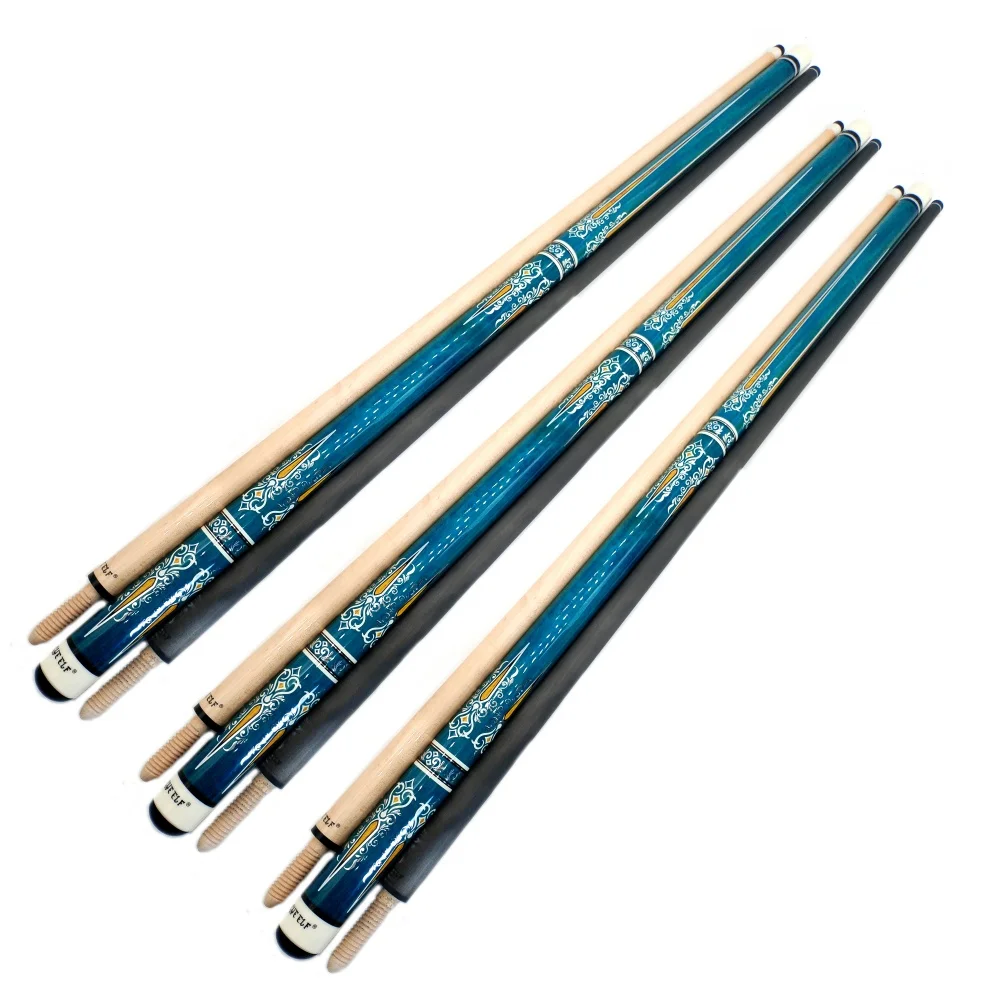 

Carom Carbon Fiber Professional Double Shaft Billiard Pool Cue Sticker Billiard PoolCue Stick