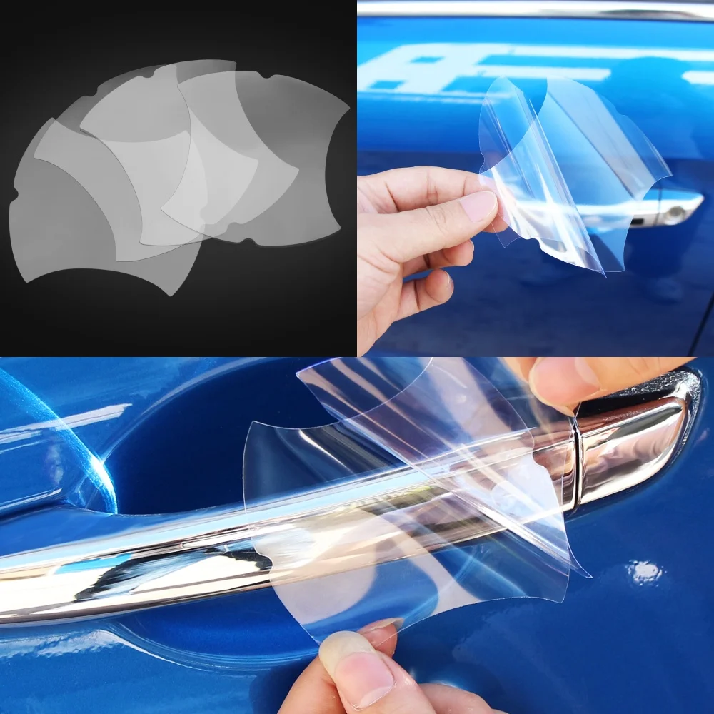 

5pcs Universal Invisible Car Door Handle Scratches Automobile Shakes for lada niva kalina priora granta largus vaz samara 2110