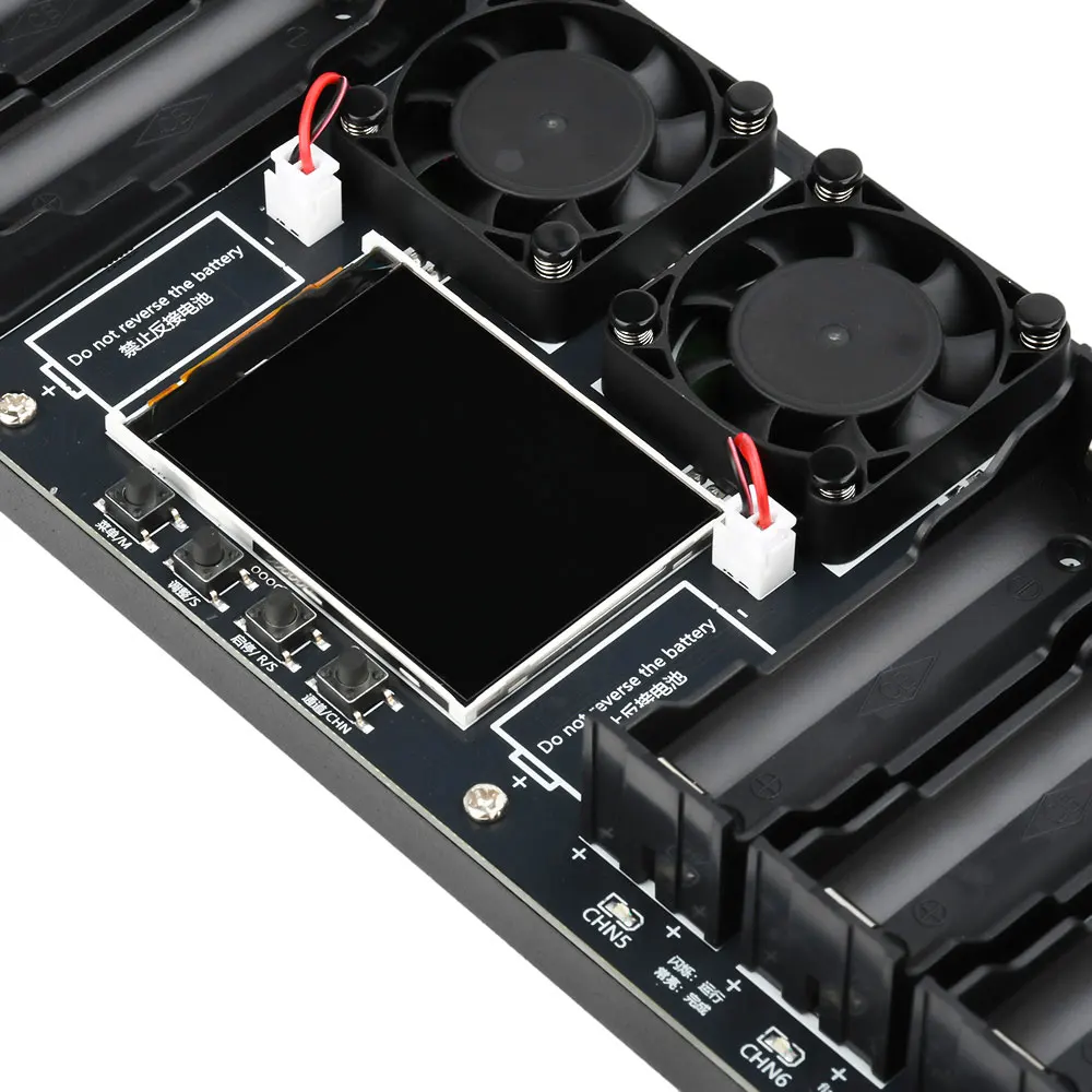 8-Channel 18650 Battery Capacity Internal Resistance Tester Electronic Load Tester DC port 4/8-Channel 21700 Battery Test Racks