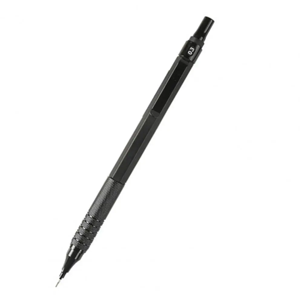 0.9 Mm Mechanical Pencil Metal Mechanical Pencil Mechanical Pencil Set with Metal Body Hb 0.3-2.0mm Drafting Drawing Writing