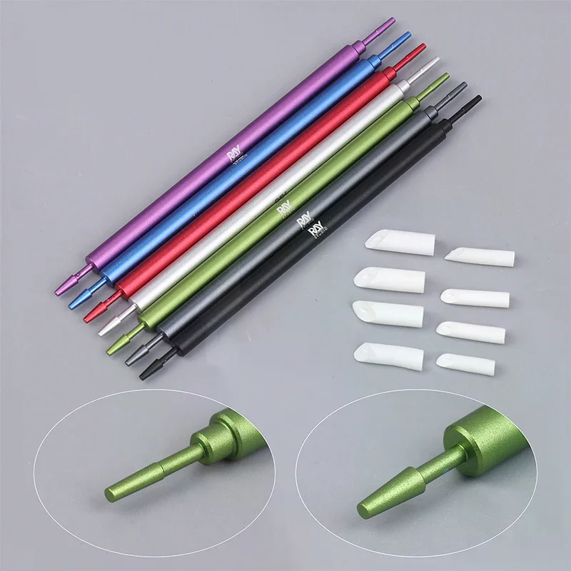 Metal Wiping Stick Seepage Cleaning Swab With Replace Wiping Cotton Tips For Model Hobby Panel Liner Cleaning Stick - view 2