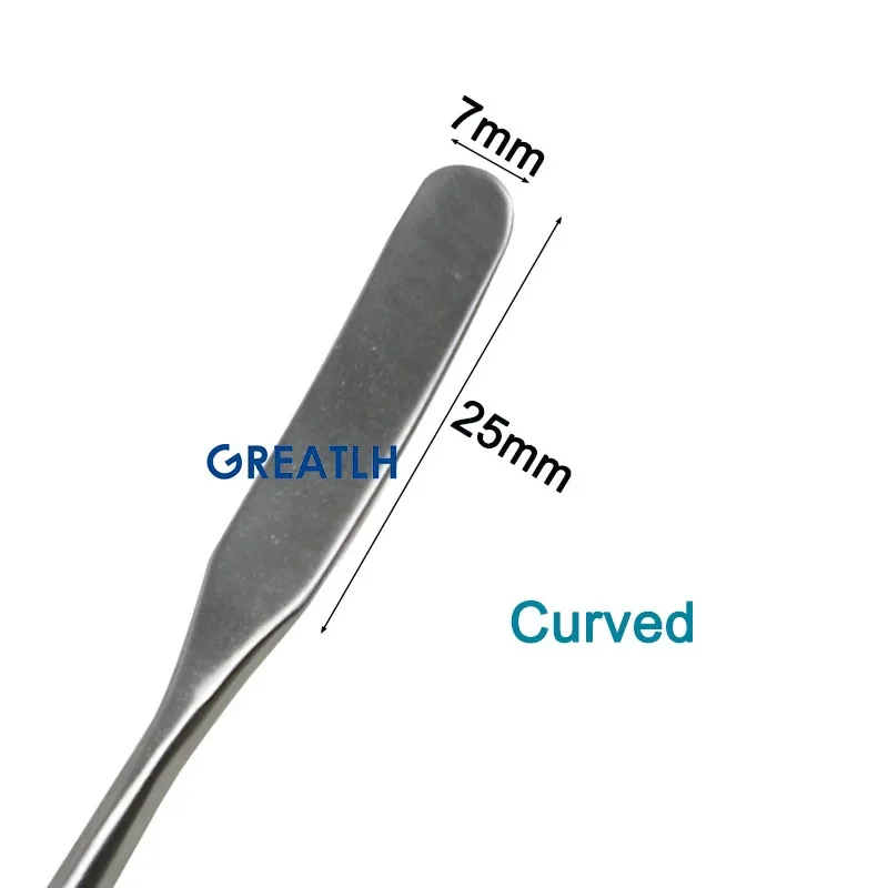 GREATLH Autoclavable Scraping Spoon Stripper Periosteal Stripper Stainless Steel Orthopedic Surgical Tools pet