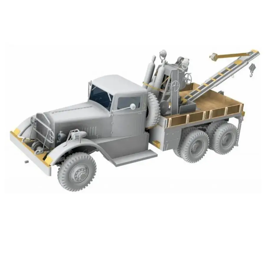 Thunder TM35009 1/35 스케일 레커 워드 라프랑스 1000 시리즈 1 복구 차량 미국 중형 모델 키트