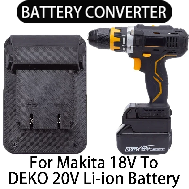 

Battery Adapter/Converter for DEKO 20V Li-ion tools Convert to Makita 18V Li-ion battery adapter power tool accessories