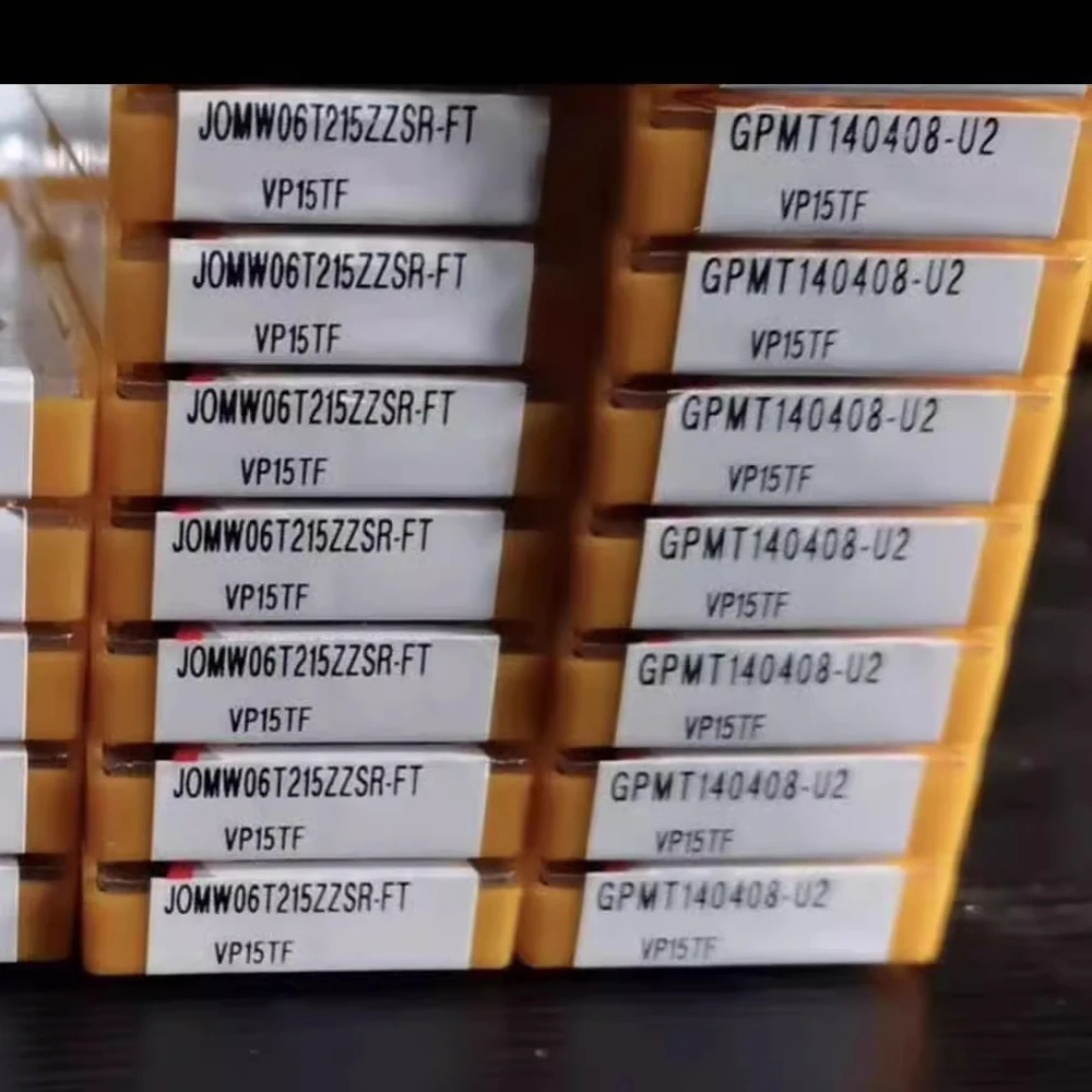 Jomw ดอกสว่านเจาะโลหะของแท้อุปกรณ์เสริมมีด JOMW06T215ZZSR-FT VP15TF คาร์ไบด์เครื่องมือบด
