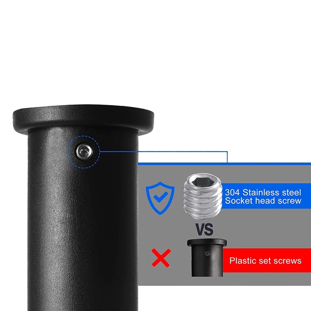 Funda adaptadora para barra de 2 piezas, conversión de 25mm a 50mm, funda adaptadora, convierte Placa de peso de 1 \