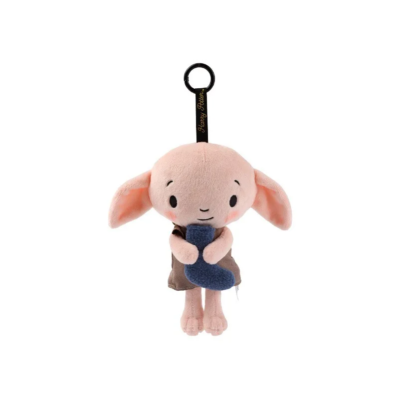 HUGKIS Original Harry Potter 8-16cm Monster Book Birthday Cake Dobby The Elf Plush Dolls Keychain Movie Collectible Stuffed Gift view 6