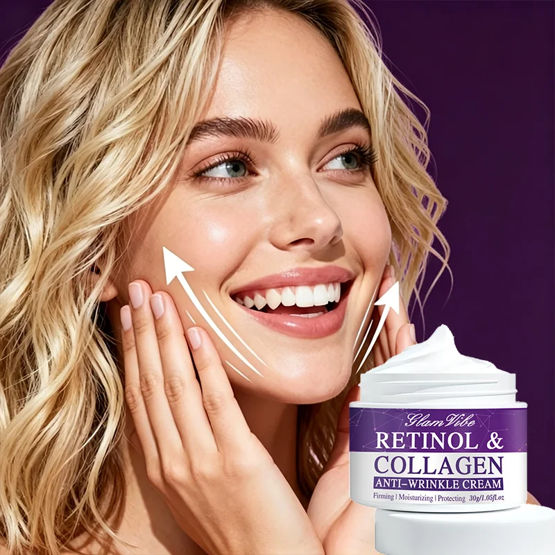 Anti-wrinkle Cream Provides Nutrients to the Skin, Leaving Facial Skin Smoother, More Hydrated, and Delicate.