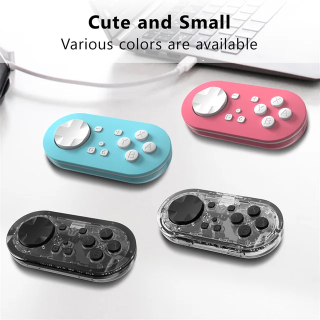 Bluetooth LinYuvo-KS54のミニコントローラー,Nintendo Switch用の使いやすいポータブルコントローラー,Android,  iOS,キーボードモードをサポート - AliExpress