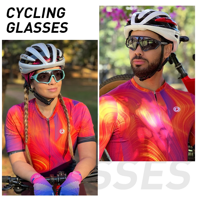 SCVCN Cycling Glasses UV400 Cycling Sunglasses Bicycle Eyewear Sports Men Women Outdoor Goggles MTB Glasses Sunglasses Eyepieces