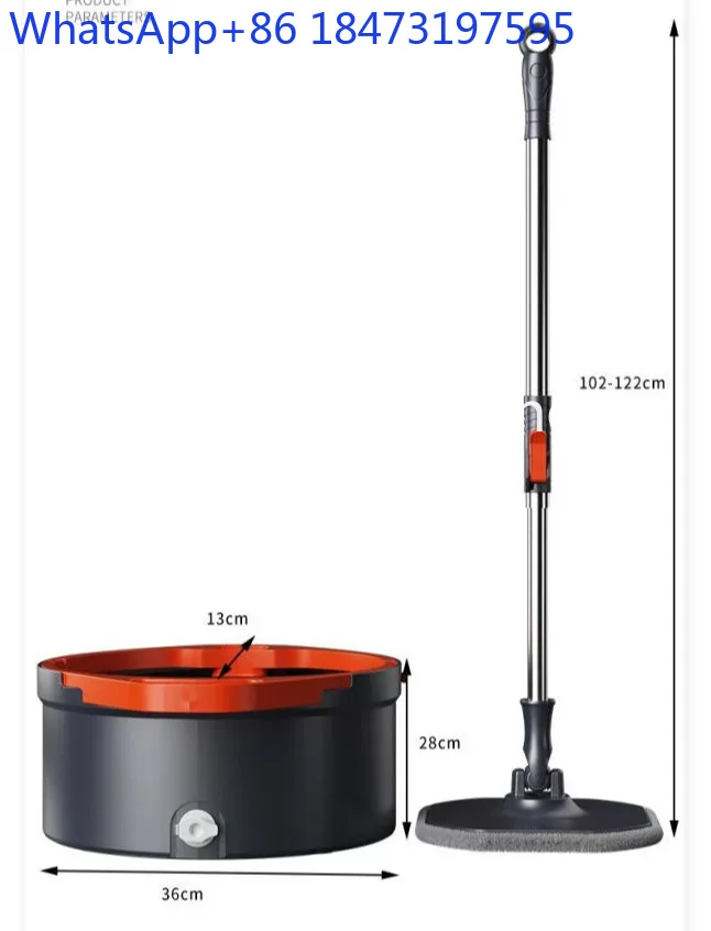 clean stain separation, rotate and mop the floor, free of hands, wet and dry dual-purpose tablet, household lazy artifact