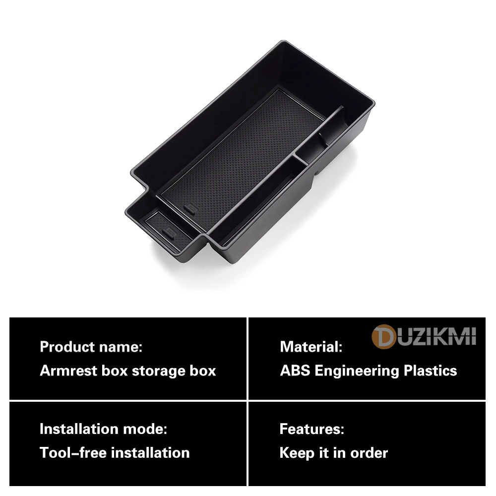 For Nissan X-trail Rogue 2021-2024 T33 Car Center Armrest Storage Box Container Glove Tray Organizer Case Interior Accessories