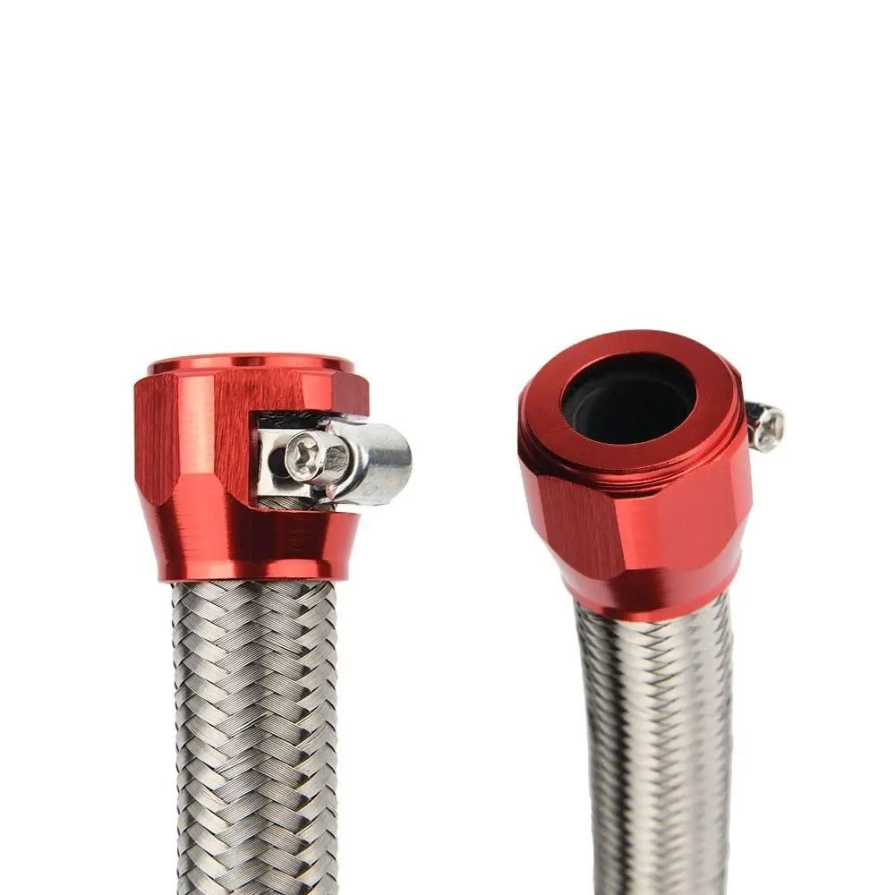 자동차 호스 피니셔 클램프 라디에이터 수정 연료 파이프 클립 버클, 범용 호스 클램프, 오일 엔드 피니셔 AN4 AN6 AN8 AN10 AN12