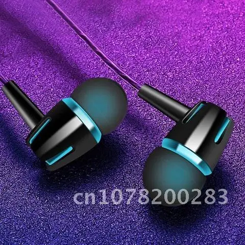 

Universal Normal/Luminous Wire Heavy Bass In-ear 3.5mm Music Sports Earphones with Microphone New Arrivals