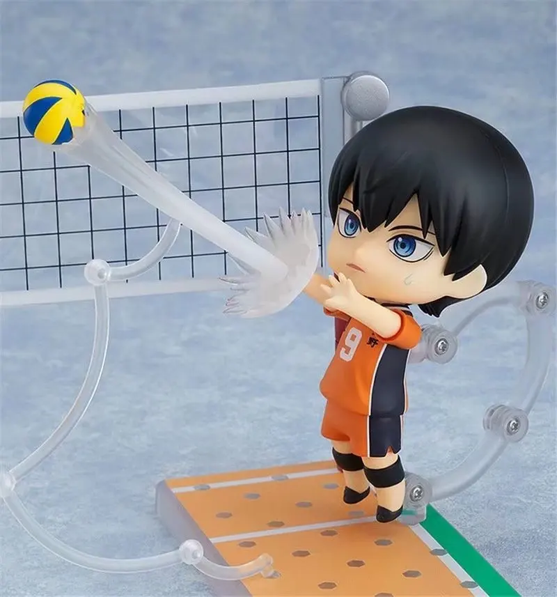 10CM Anime Haikyuu Tobio Kageyama Q Wersja kawaii Wspólne wymienne figurki PVC Model Statuetka Dekoracja biurka Zabawka Prezenty w pudełku