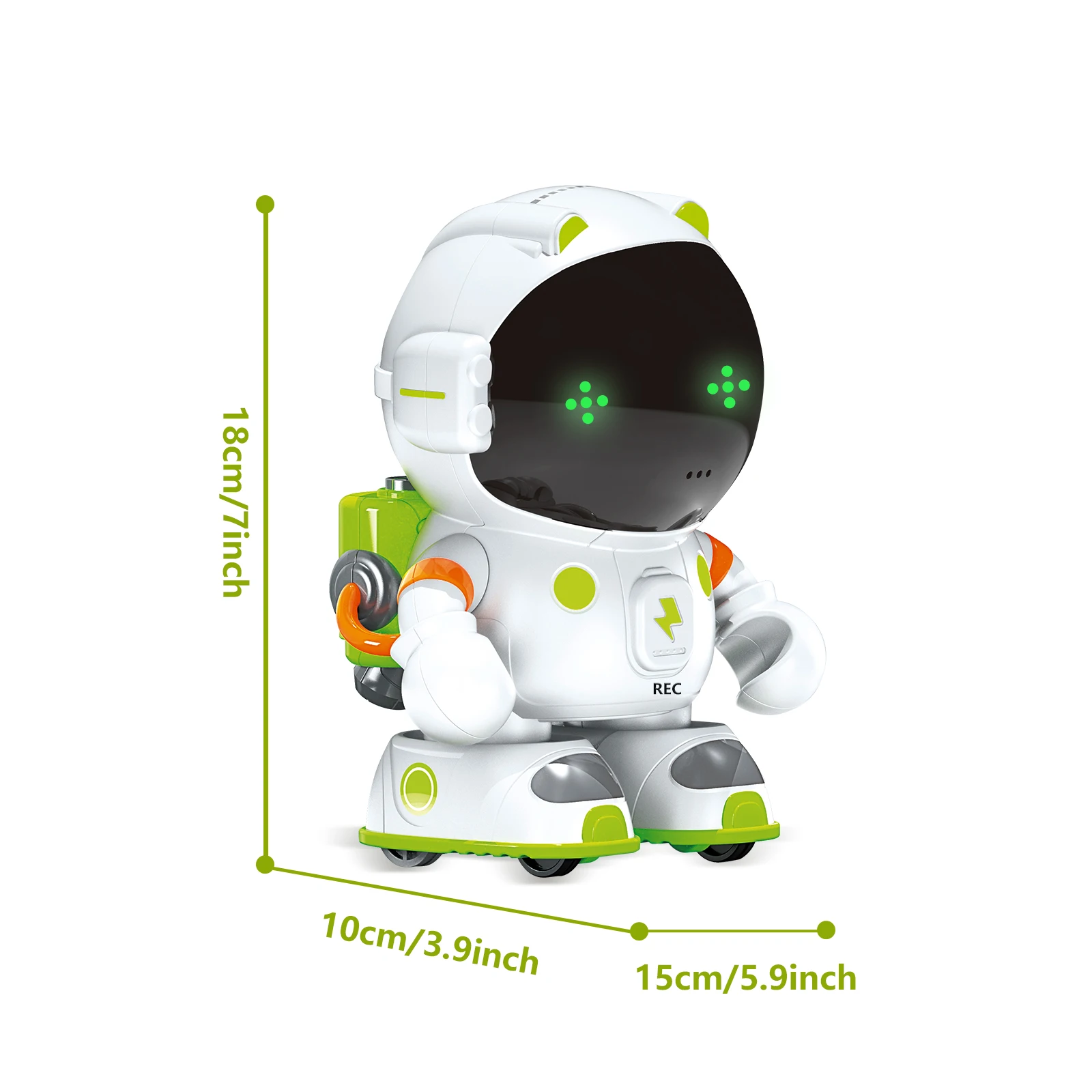 2024 New Early Education Intelligent Space Robot Toy Singing Dialogue Voice Control Touch Control Intelligent Robot Boy Gift