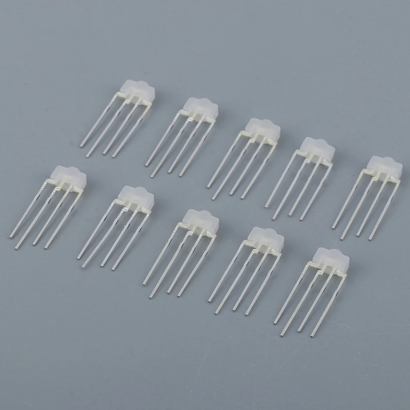 NEW 10pcs Mechanical keyboard light RGB LED 4pin RBG lamp full-color for kailh OTM Gateron Greetech switch keycool keyboard view 4