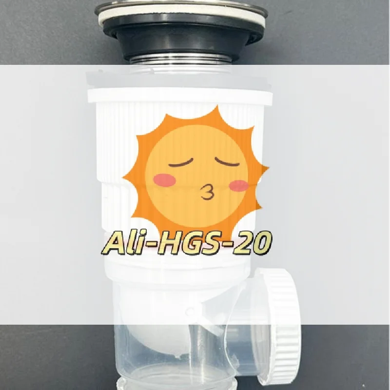 

1Pcs Kitchen Sink Flip Top Drain Pipe Design With Built-In Deodorizing Filter Odor Neutralization