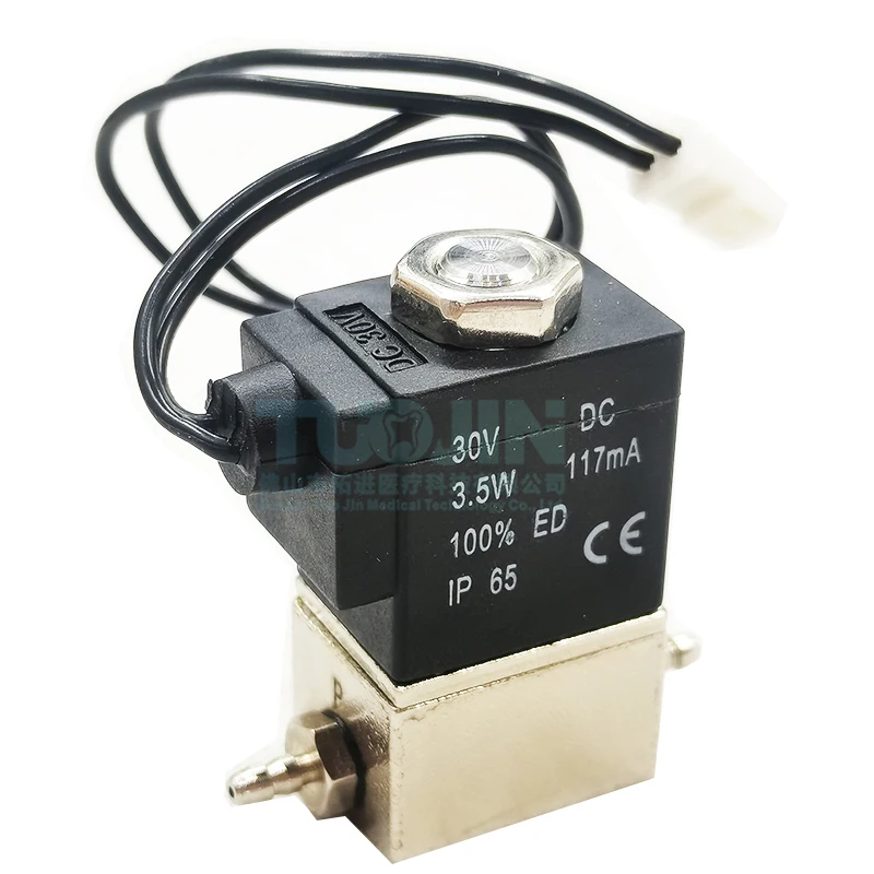 1PCS DC30V Dental Scaler Solenoid Valve Magnetic Valve For Dental Ultrasonic Scaler Spare Parts Tools