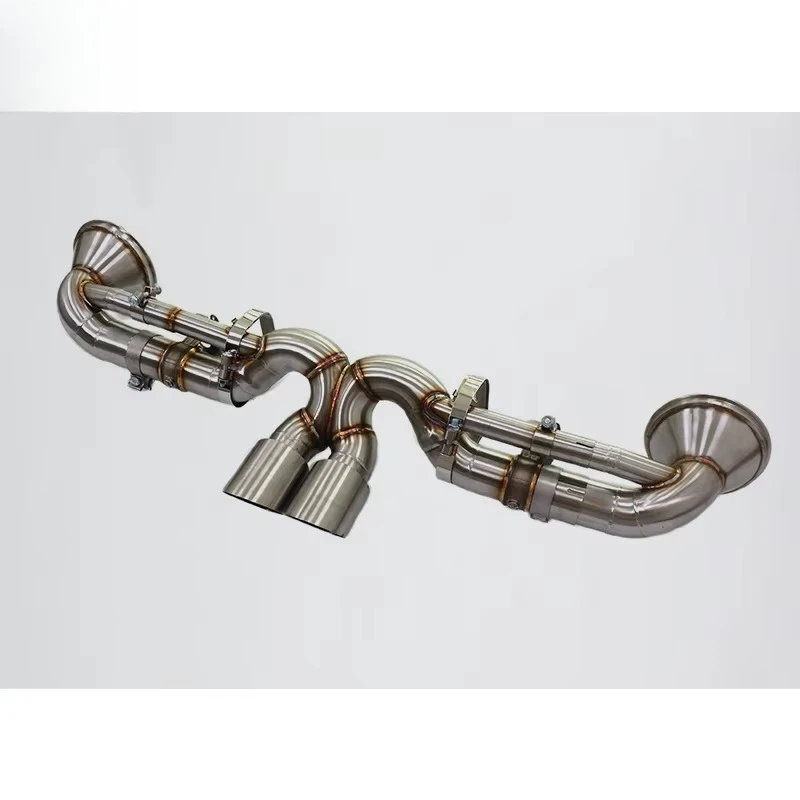 Ouchi Exhaust Electronic Valved Catback 992 Gt3 Exhaust Stainless Performance Exhaust System for  911 992 GT3