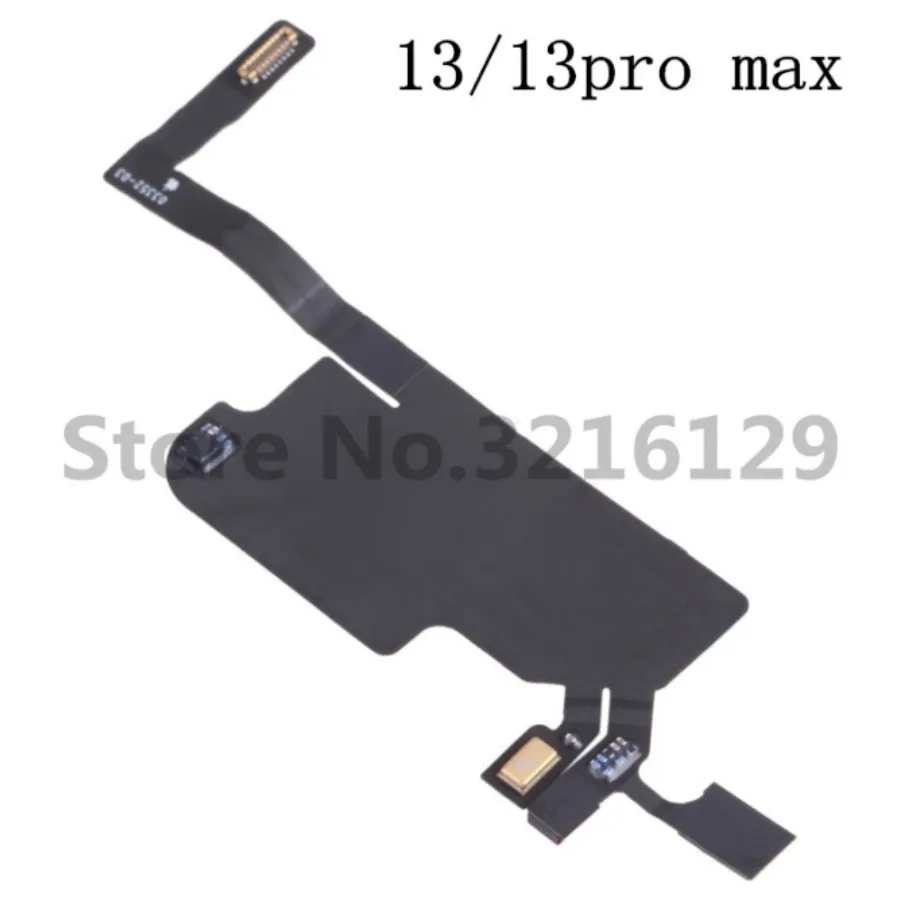 Buttom LoudSpeaker For iPhone 13 Pro Max Mini Sensor Proximity Top Ear Earpiece Speaker Flex Cable Phone Repair Parts