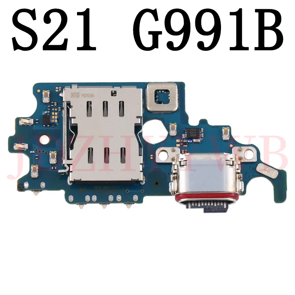 USB Charge Port Jack Dock Connector Charging Board Signal LCD Main Motherboard Flex Cable For Samsung Galaxy S21 5G G991B G991U