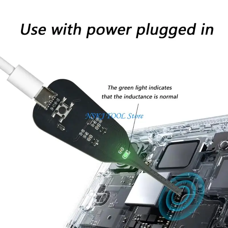 L8RC Inductance Tester With LED Indicators Motherboards Coils Tester Electronic Circuit Board Inductor Detector