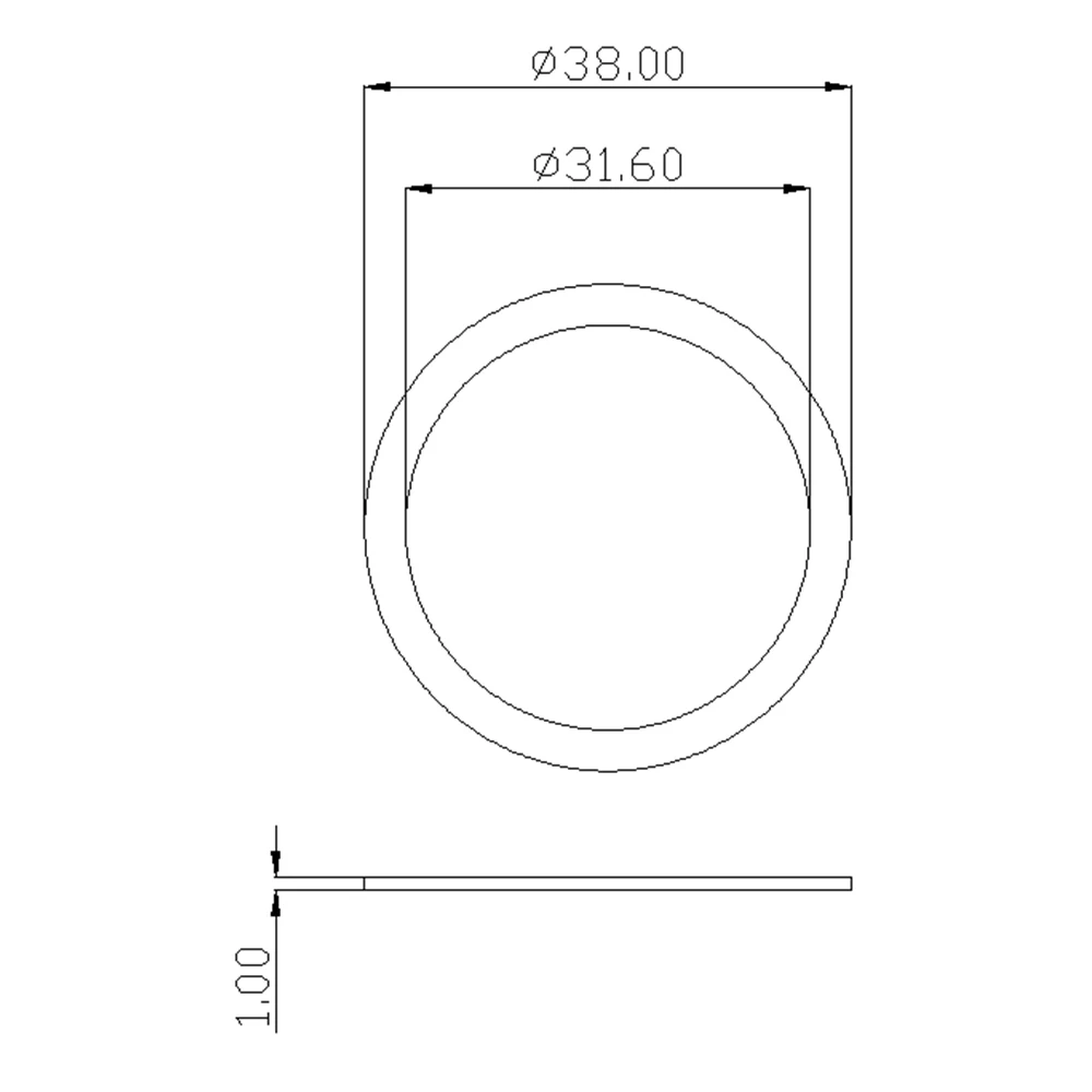 قبة الطباعة الزجاجية مع إدراج الحافة المسطحة ، GMT, 38 مللي متر, 31.6 مللي متر, SKX007