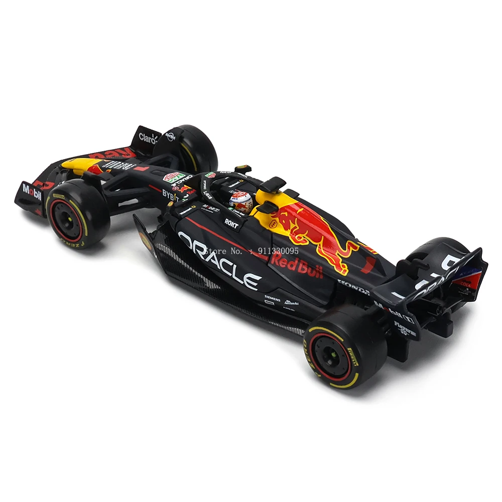 Bburago 1:43 F1 2023 Red Bull Racing RB19 #1 Verstappen #11 Perez Alloy Luxury Vehicle Diecast Formula Car Model Toy Gift