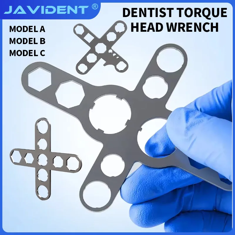 1Pcs Dental Turbine Implant Handpiece Cartridge Rotor Shaft Spindle Back Cover Repair Tool Turbine Remove Back Cover Wrench