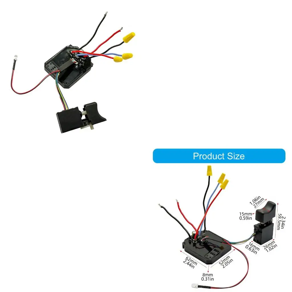 Cordless Drill Speed Control Switches for 21V Power Tool Repair Service Use high quality