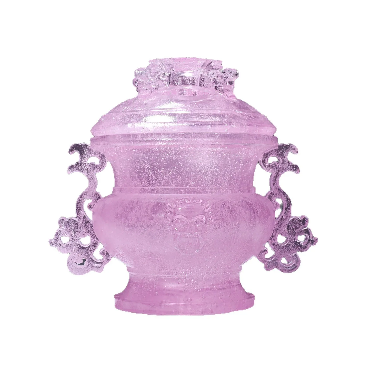 Ancient glazed incense burner, Chinese home plate incense burner, incense retro tea table tea pet tea ceremony study ornament