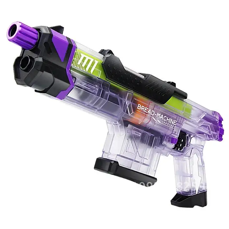 M1 Bread with Gun Launcher Manual Soft Bullet Toy Gun Birthday Machine Adults Weapon Armas Boys Kids For Gifts Blaster Bullets