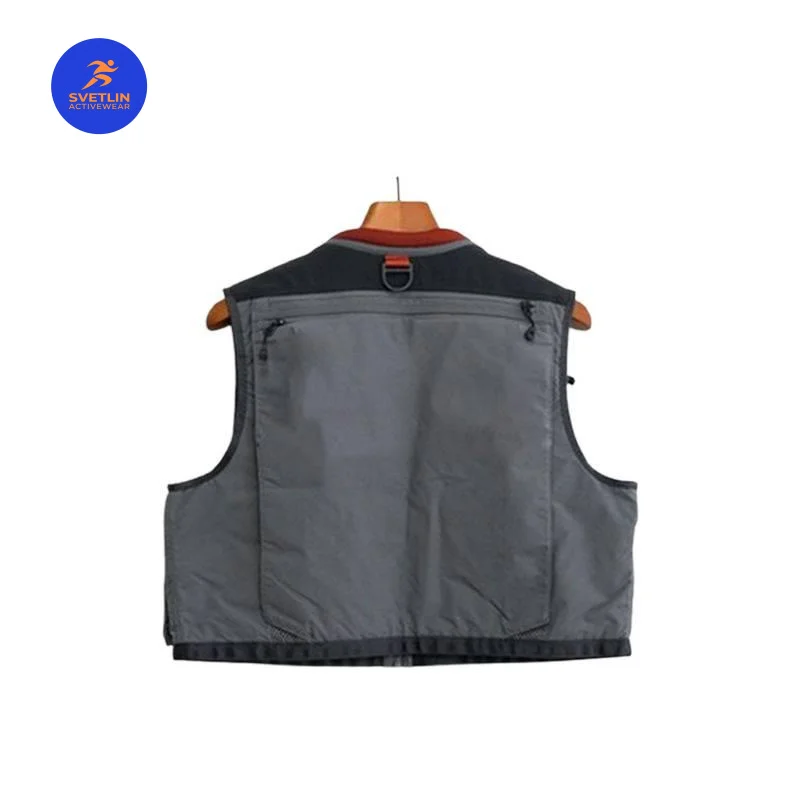 SVETLIN Luxury Quality EU US Size Sports Vest Jacket Outdoor Fishing Fly Fishing Men Women Mesh Breathable Workwear Vest view 2