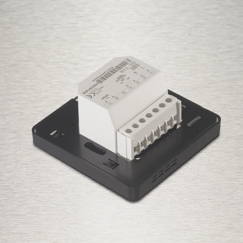 

Электрический термостат для подогрева пола, поворотная ручка, механический термостат с контролем температуры, 16А, переключатель контроля температуры